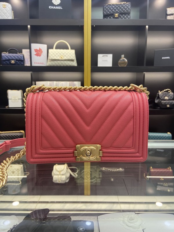 Chanel BOY Handbag 25cm - BOY164
