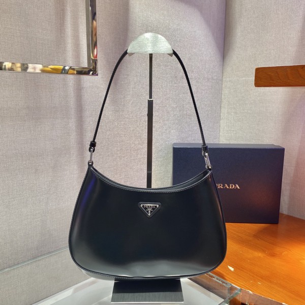 Prada Cleo Leather Shoulder Bag 26cm PR200