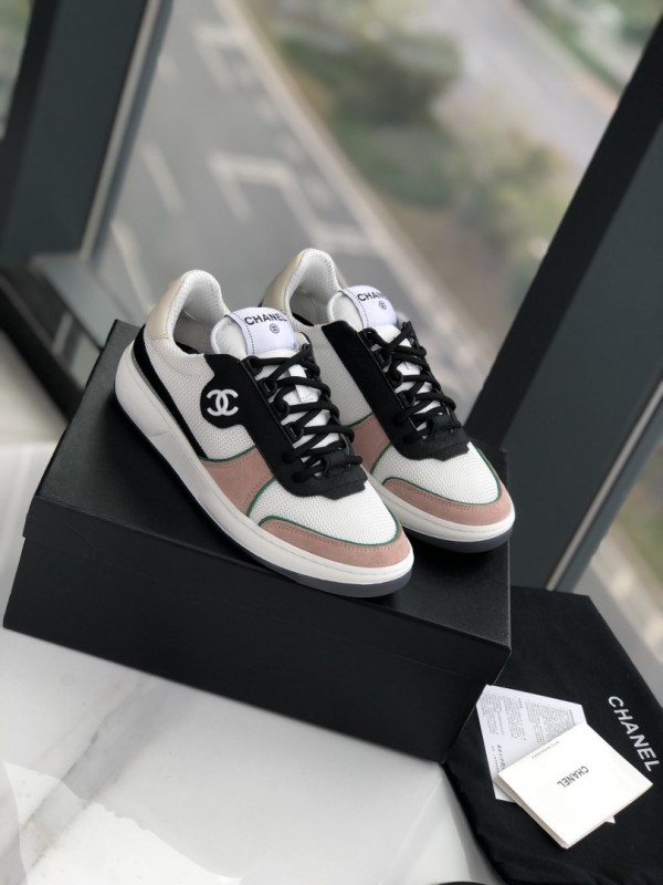 Chanel Low-top Sneaker Crimson CHN-037