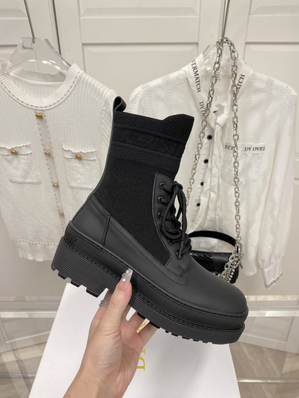 Dior Women Boots Black DRS-072