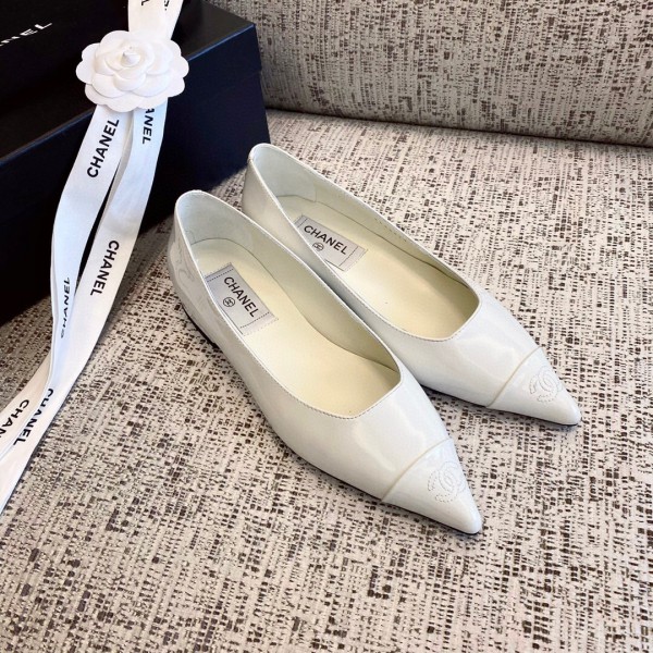 Chanel 2022 Women Flats White CHN-132