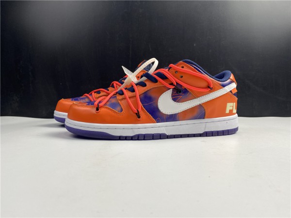 OFF-WHITE x Nike Dunk Low "Orange" (OW-N801)