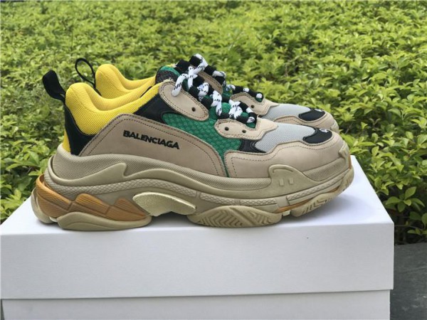 2017 Balenciaga Triple S Yellow Green (BAL0011)