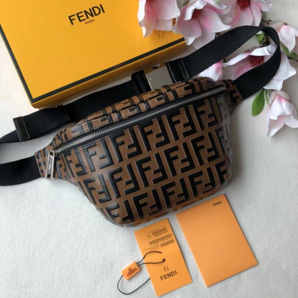 Fendi Waist Bags Brown (FD-BG-A03)