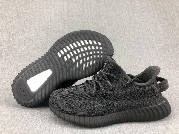 2019 Adidas Yeezy Boost 350 V2 "Black" (Kids)