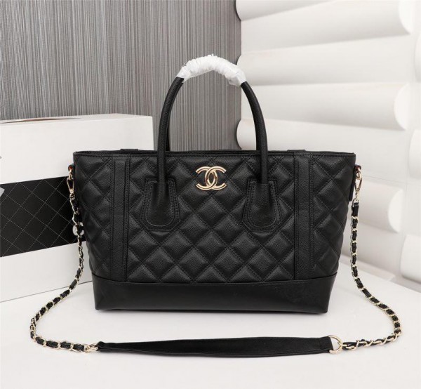 Chanel Top Handle Tote Bags (CH098-Black)