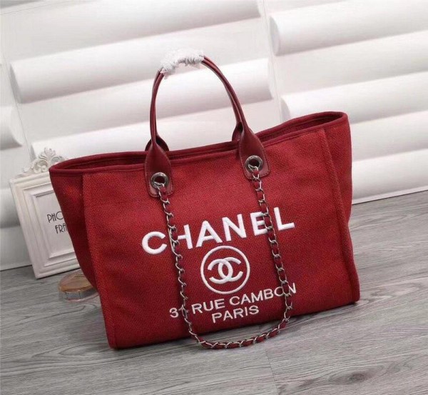 Chanel Beach Totes (CH020-Red)