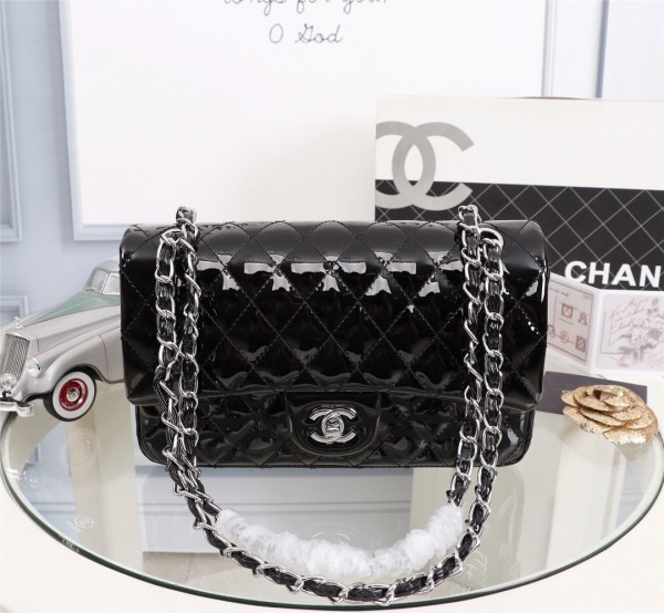 Chanel Double Flap Classic Handbag (CH207-Black-PS)
