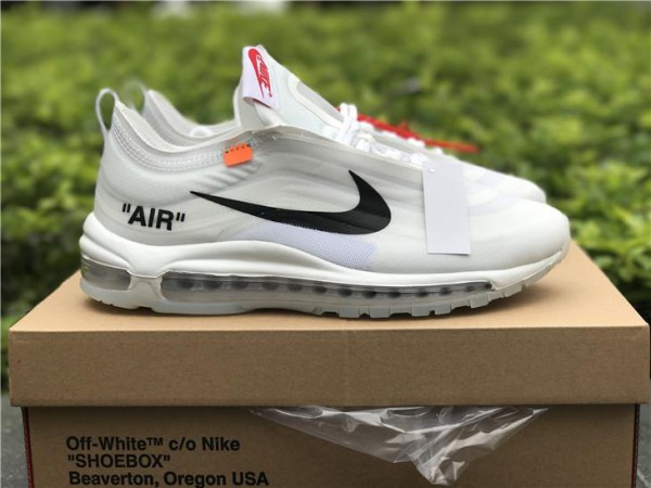 OFF WHITE x Nike Air Max 97 White AJ4585-100 (OW-0003)