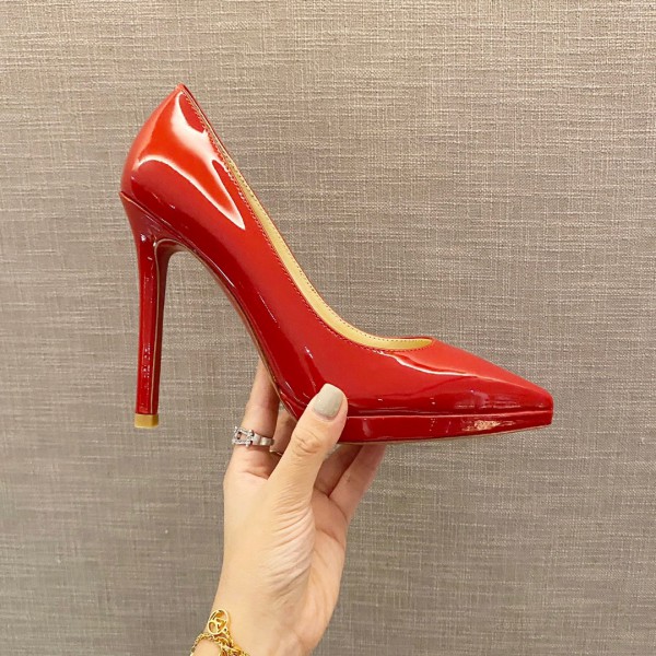 Christian Louboutin Classic Pointed Toe Pump Red CL-H062
