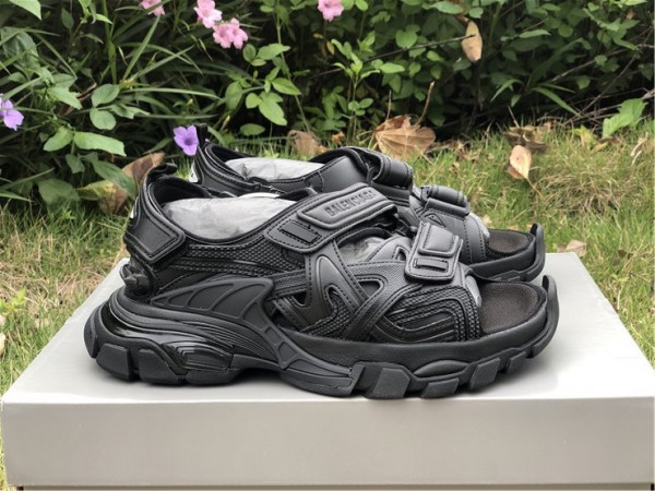 Balenciaga Track Sandal Black (BAL-W09)