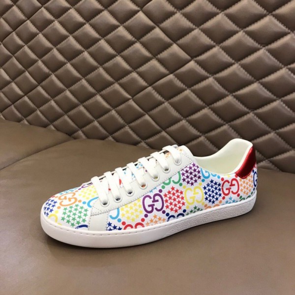 Gucci Men GG Psychedelic Ace Low-Top Sneaker (GUC-SH-W05)