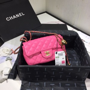 CHANEL Calfskin Medium Ultra Stitch Flap Black 322964