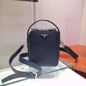 Prada Saffiano Brique Shoulder Bag PR080