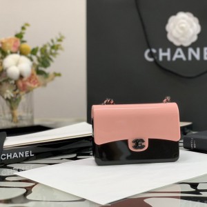 Chanel Mini Evening Bag Black/Light Pink AS2534