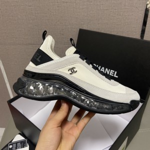 Chanel Air Cushion Sneaker White CHN-028