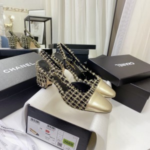 Chanel Women Slingback Pumps CHN-064