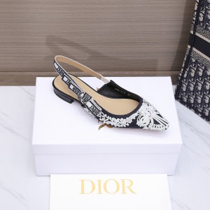 Dior Women Slingback Flats DRS-092