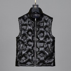 LV Monogram Puffer Gilet Black (LV-JC-N01)