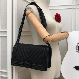 Chanel BOY CHANEL Handbag (CH234V-Black)