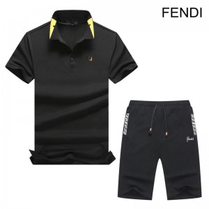Fendi Polo & Short Set (FD-TS-A01)