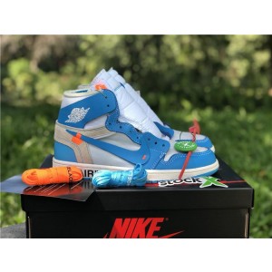 OFF-WHITE X Air Jordan 1 Retro High OG "UNC" (OW-0021)