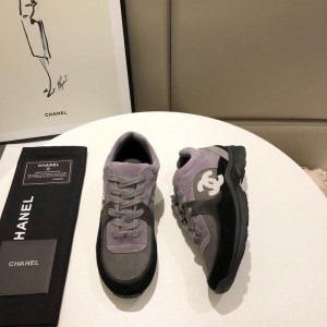Chanel Low-Top Sneakers Black (CHS-050)