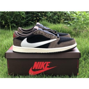 2019 Travis Scott x Air Jordan 1 Low Dark Mocha (AJ-N009)