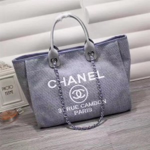 Chanel Beach Totes (CH020-Light-Blue)