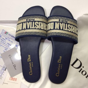 Dior Dway Slide Sandal Blue (DR-SH-B02)