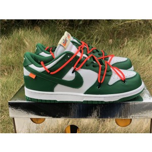 OFF-WHITE x Nike Dunk Low "Pine Green" (OW-N008)