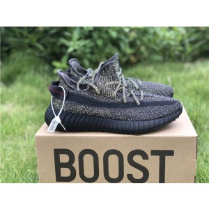 2019 Adidas Yeezy Boost 350 V2 "Static Reflective" Black (AYZ0055)